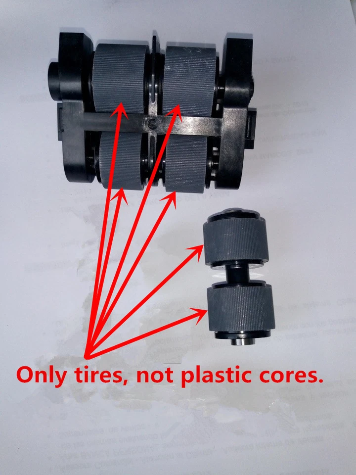 Rolo de alimentação captador 5SET 1428101 Kodak i2900 i3000 i3200 i3250 i3450 i3400 i3500 - Imagem 2 de 4