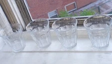 5 VINTAGE PICARDIE DURALEX Shot GLASSES Juice - FRANCE