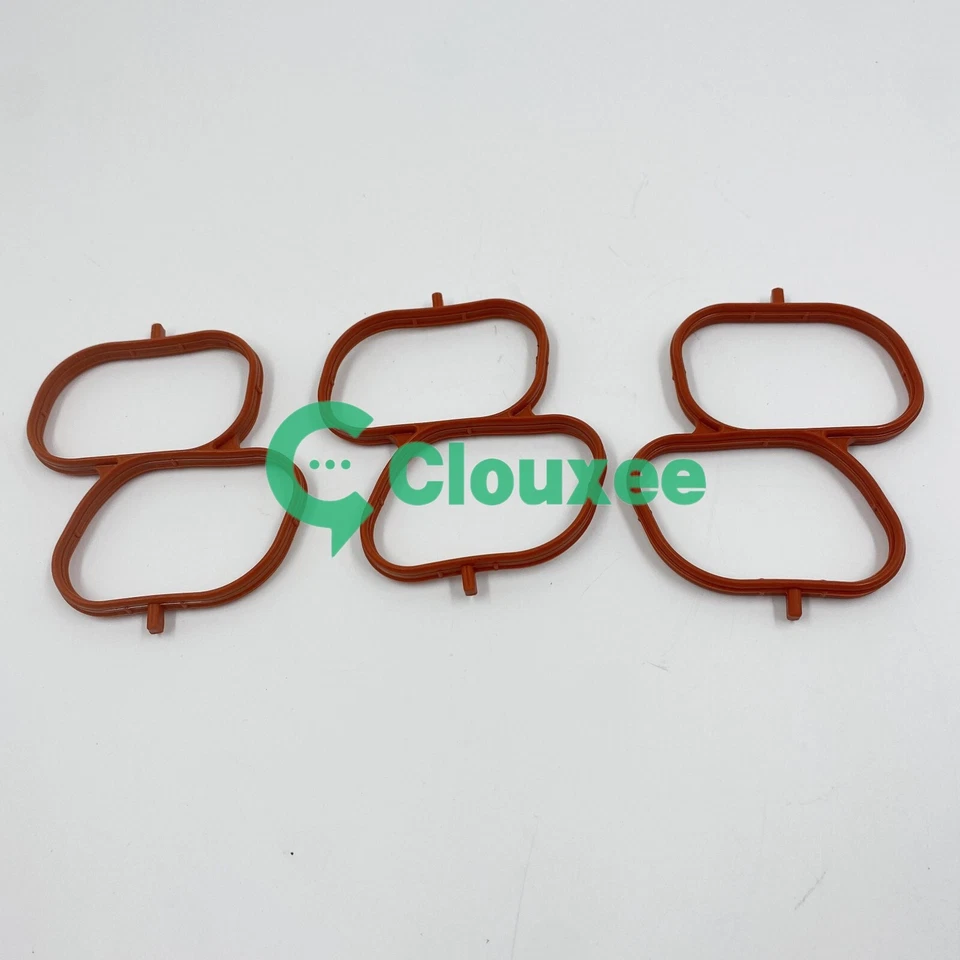 For 2005-2018 Toyota 3.5L V6 INTAKE MANIFOLD PLENUM GASKET OEM PART X3 Foto 2 de 2