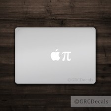 Apple Pi - Mac Apple Logo Cover Laptop Vinyl Decal Sticker Macbook Pie Heart