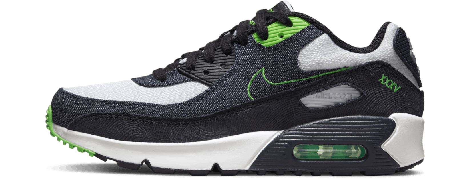 NIKE AIR MAX 90 LTR SE 2 (GS) SIZE UK 5 EUR 38 (DN4376 001) | eBay