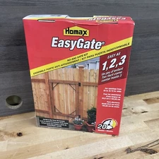 Homax 80099 Easy Gate Steel No-Sag Bracket Kit Brand New