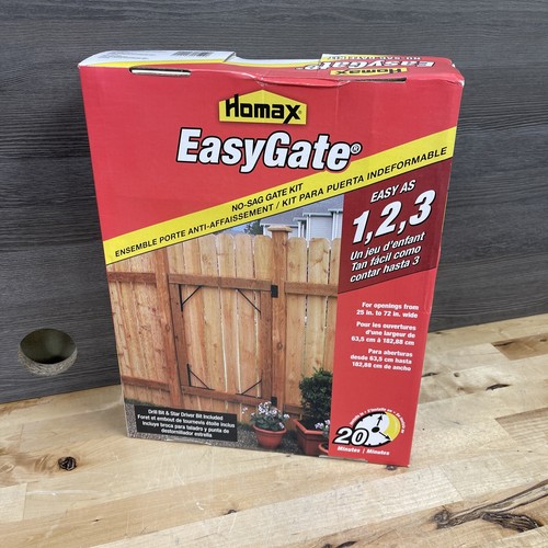 Homax 80099 Easy Gate Steel No-Sag Bracket Kit Brand New 66890800991 | eBay