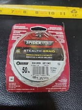 Spiderwire Stealth Braid 50lb 125yds Moss Green