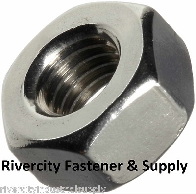 (10) M7-1.0 Coarse Thread Hex Nuts Stainless Steel Din 934 M7x1.0 Nut 7MM x 1.0