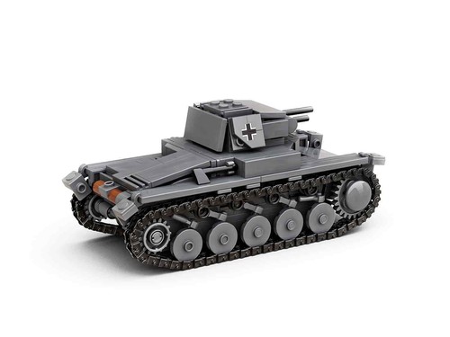 Buildarmy® WW2 German tank Construction plastic kit - Tiger Panther Panzer StuG - Picture 5 of 24