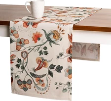 Dalida 100% Cotton Table Runner Tabletop Cover for Home Kitchen Dining Décor Coc