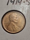 Coins Uncirculated Red 1919-S Wheat Cent Cleaned — photo 3