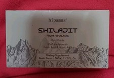 Hipamus Shilajit Supplement Fulvic Acid  85 Trace Minerals Gold Grade 1.7 FL