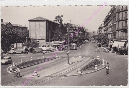 CPSM 83000 TOULON Rond point Noël Blache voitures camions pharmacie | eBay