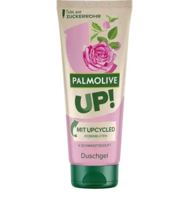 18,00 /L-6x Palmolive Up!Duschgel mit upcycled Rosenblüten &Schwarzteeduft-200ml