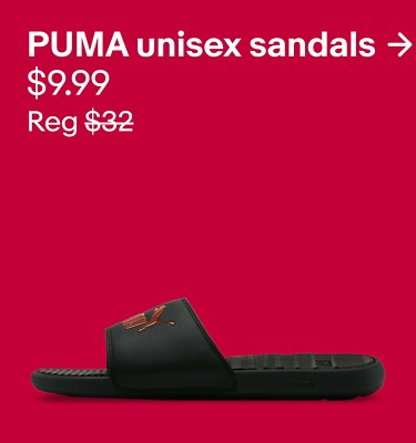 PUMA unisex sandals