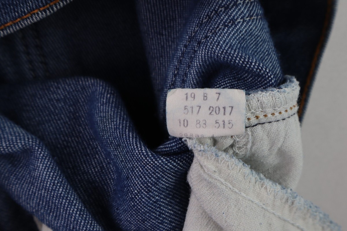 VTG 80s LEVI'S 517 2017 USA Men's 36 x 31 Blue 100% Cotton Denim