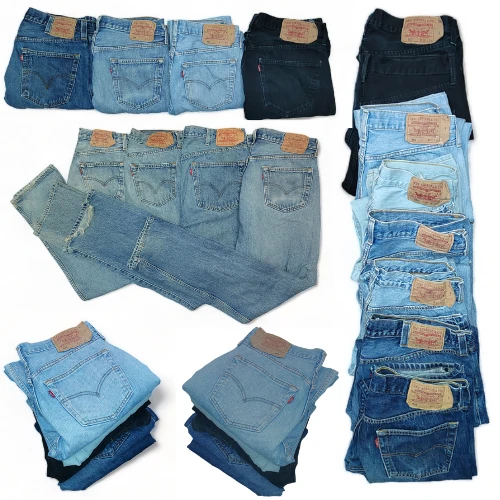 VINTAGE LEVIS 501 JEANS DENIM GRADE B MENS STRAIGHT LEG CLASSIC LEVI PRE OWNED