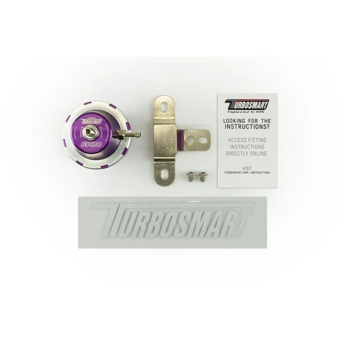 Turbosmart FPR8 FPR Fuel Pressure Regulator - Purple - TS-0404-1033 - Image 2 of 4