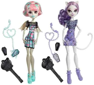 Mattel Monster High CBX57 2014 (G1) Catrine DeMew u. Rochelle Goyle  OVP Neu - Bild 1 von 4