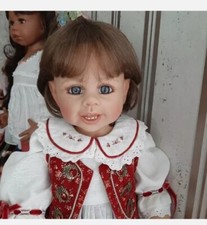 Künstlerpuppe " Mia-Maria " Monika Levenig. Vollvinyl.  Lim: 350