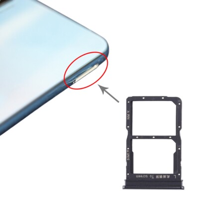 Tablett Tür SIM für Huawei Honor 20 Lite Unterkunft Unterstützung Karte Tray +