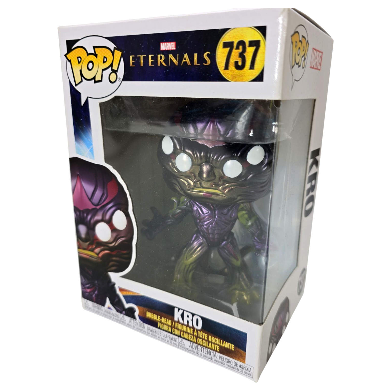 Funko Pop Kro #737 Eternals Bobble Head Standard Size In Box Mint Condition