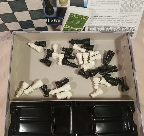 No Stress Chess Board Game - Play TheWorld's Greatest Game Instantly - Preowned - Picture 3 of 3