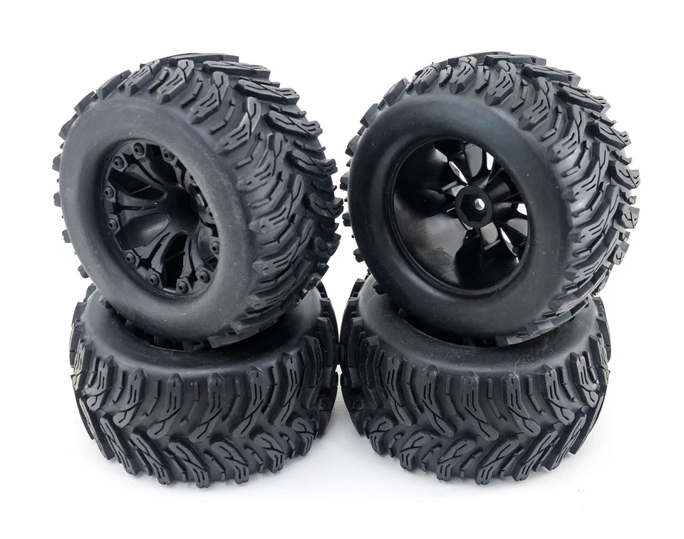 Redcat Dukono PRO Pre-Mounted 12mm 1/10 Scale Tire Wheels Set (4pc) 70121 - Image 3 of 3