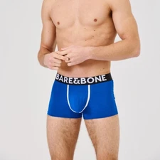 Bare & Bone Mens Blue Bamboo Pouch Boxers  "Large" Z12
