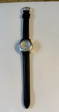 OPEX PARIS WATCH with  BLACK LEATHER BAND NWO...