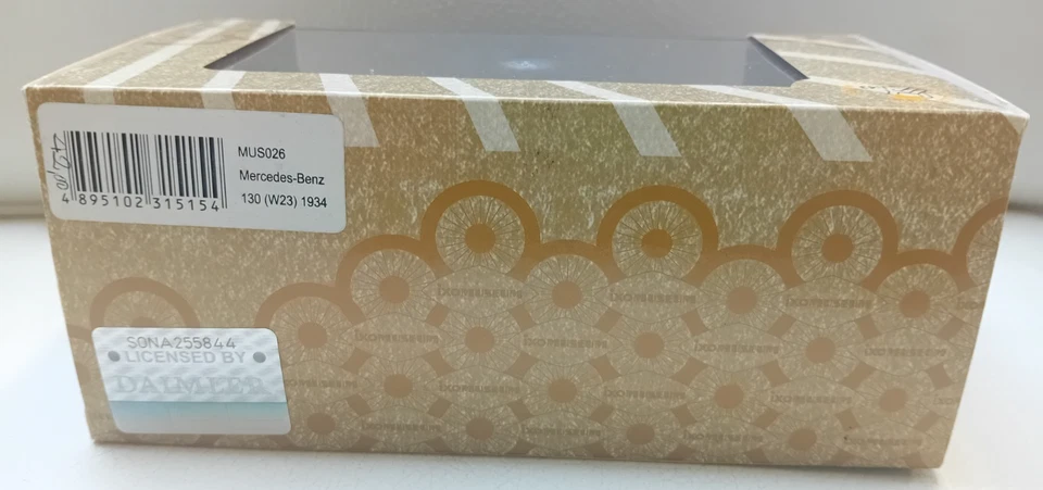 IXO Museum 1:43 Mercedes Benz 130 (W23) 1934 auto modellino models - Immagine 3 di 4