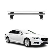 Menabo Dachträger für Opel Insignia B Sports Tourer 2017-2022 50kg Alu Silber 2x