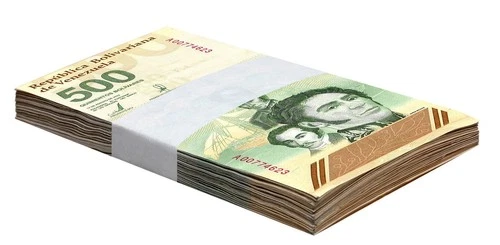 BUNDLE (100 PCS) 500 BOLIVARES DIGITALES 2023-2025 VENEZUELA USED PICK# 121
