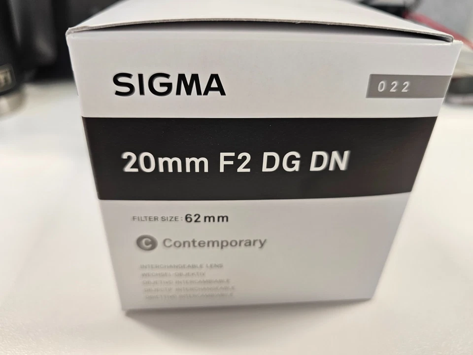 Sigma 20mm F2 DG DN Contemporary Lens - Image 4 of 4