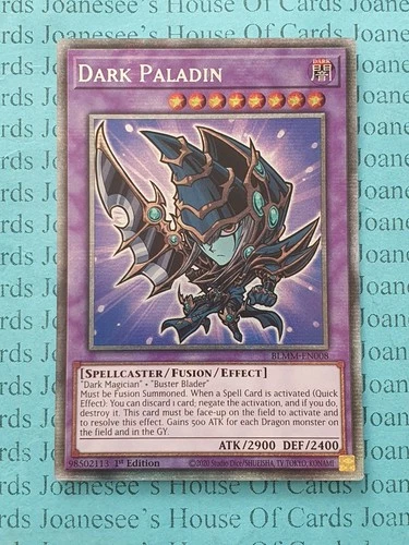 BLMM-EN008 Dark Paladin Starlight Rare Yu-Gi-Oh Card 1st Edition Chibi Art New