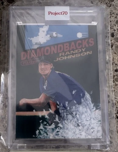 2021 Topps Project 70 Randy Johnson Jonas Never Duck Hunt Diamondbacks SP /3306