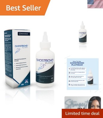 5oz GHOSTBOND Platinum Invisible Hold Wig Glue for Extreme Heat & Humidity