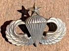 WW2 US Army Military Sterling Senior Jump Qualification Badge Pin Insignia