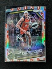 2025 Panini Prizm WNBA BRITTNEY SYKES Logo Prizm Dick's Exclusive #121 Seattle