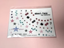 About Face Halsey Gemstone Face Stickers