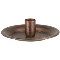 Ib Laursen Kerzenhalter Rund FüR 1 DÜNne Kerze 7X2 Cm KerzenstäNder