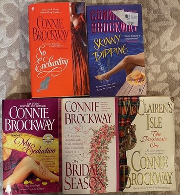 MIXED SERIES by Connie Brockway - Bridal Stories, McClairen's Isle, Stand Alone