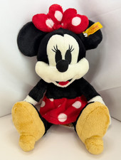 NEW Disney STEIFF Plush MINNIE MOUSE 12" - Collectible, Soft Cuddly