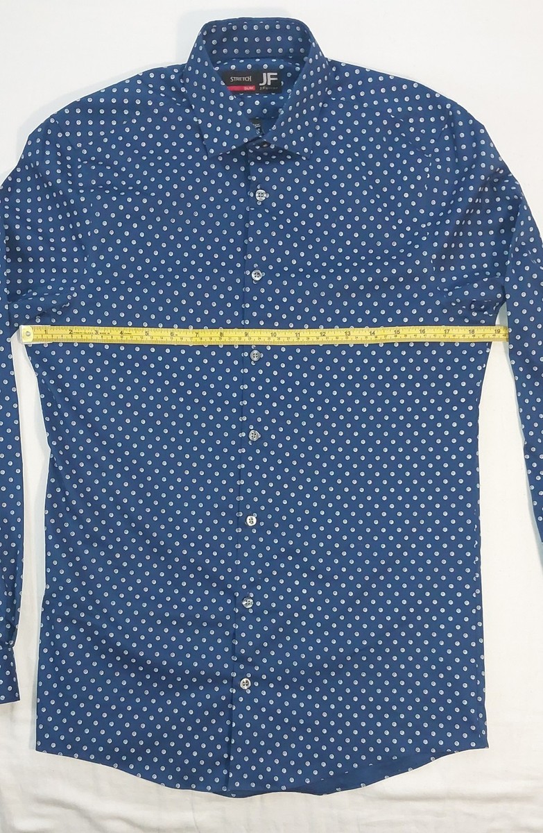 jf dress shirts J. Ferrar Mens Stretch Long Sleeve Cut for a regular Men's JF J Ferrar 360