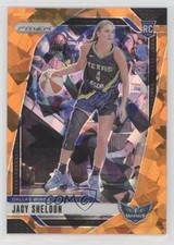 2024 Panini Prizm WNBA Orange Ice Prizm Jacy Sheldon #4 Rookie RC 04fu