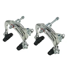 1 Pair Mechanical C Brake Set with Front and Rear Calipers for Road MTB BMX Bike