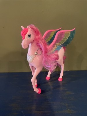 Barbie A Touch of Magic Pegasus Pink Pegasus with Pink Hair and Rainbow Wings
