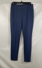 Tahari Women's Pull On Jegging Pants Heather Med Indigo Stretch Sz M NWT