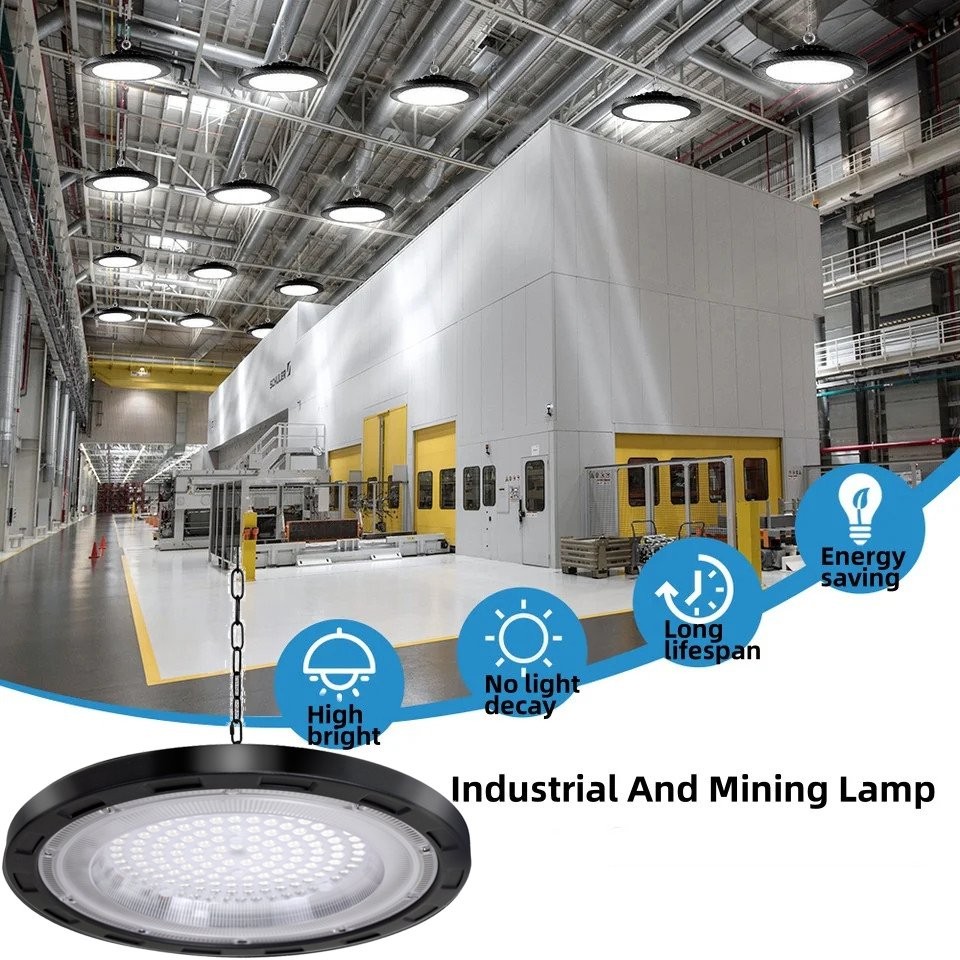 10x 500W Led High Bay Light Commercial Industrial Factory Warehouse ...