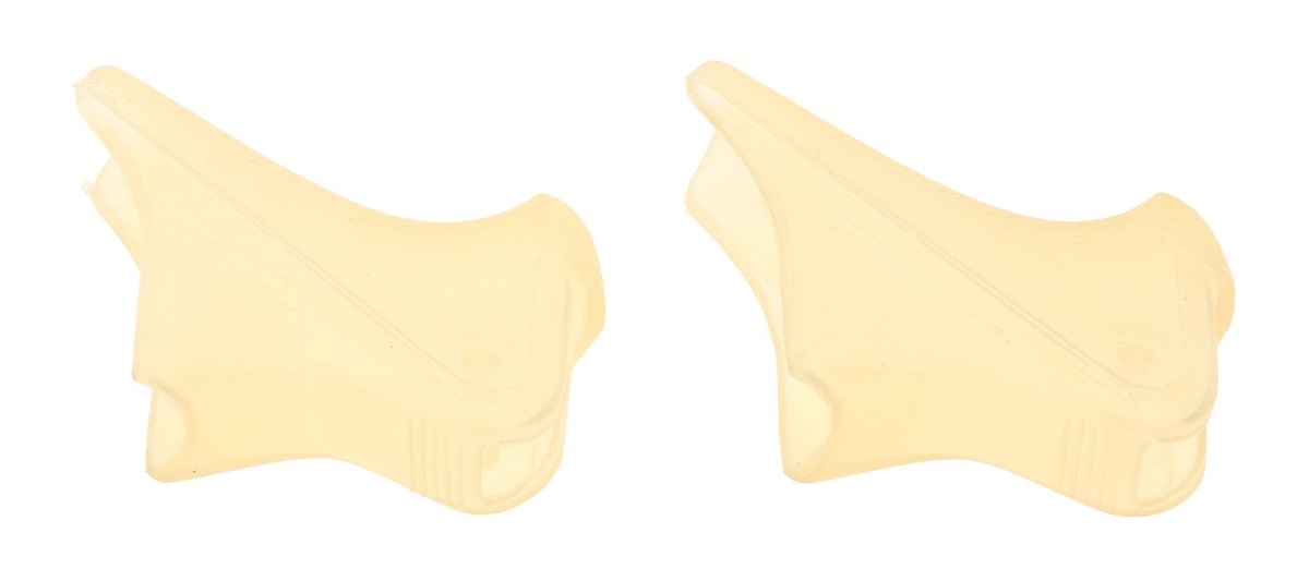 Vintage Modolo Kronos/Orion Brake Hoods Bracket Covers Pair Clear