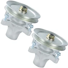 2 Pack 139-3214 Spindle Assembly with 125-5574 Pulley Replaces Toro 121-0751 ...