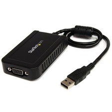 StarTech USB2VGAE3 USB to VGA External Video Card Multi Monitor Adapter - USB