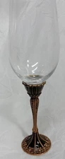 Edgar Berebi ST. MORITZ PEARL Enamel Jeweled 9 7/8" Champagne Glass: MINT 7331